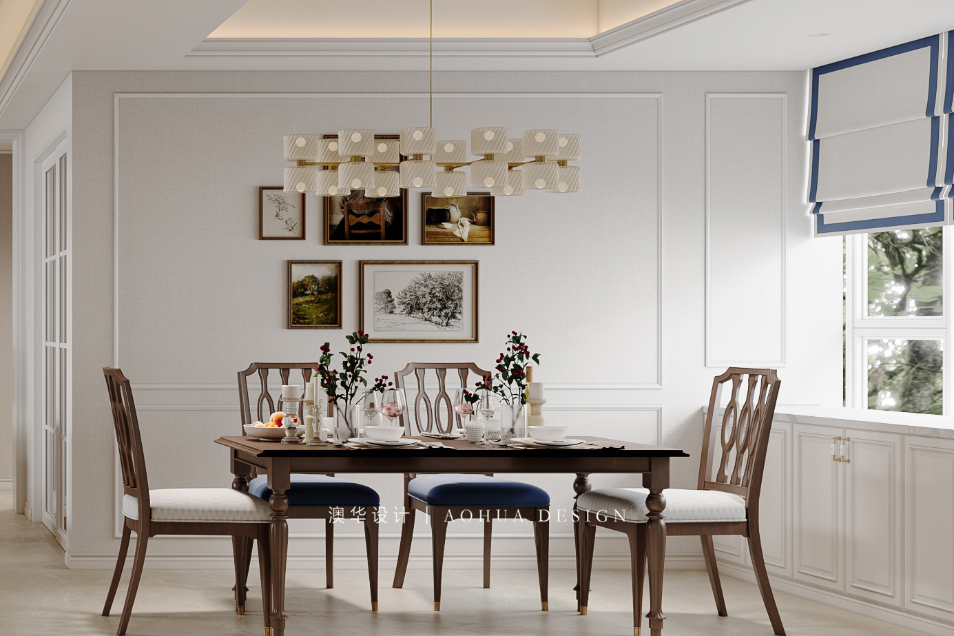 百瑞景裝修,美式風格