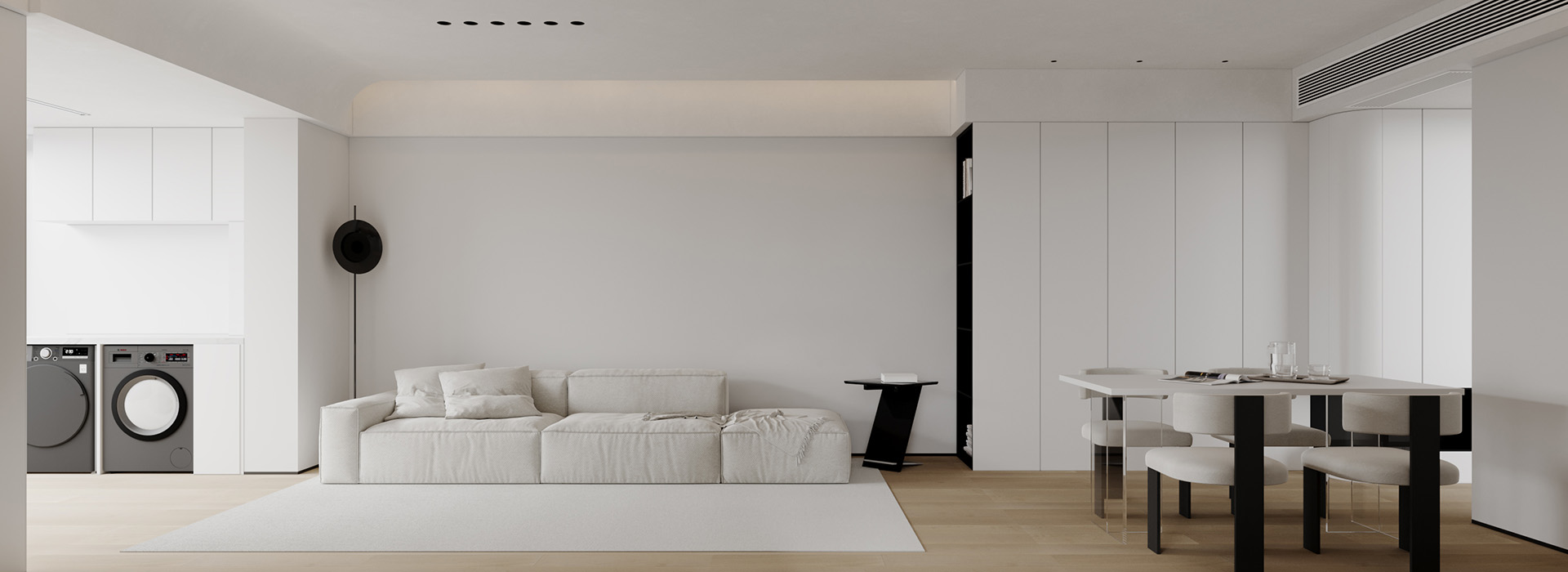 華僑城裝修,極簡風(fēng)