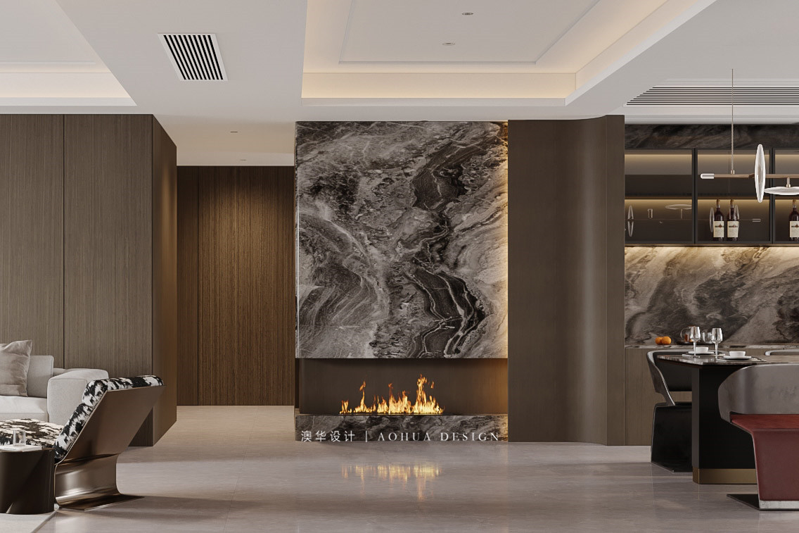 世茂天胤裝修,意式輕奢