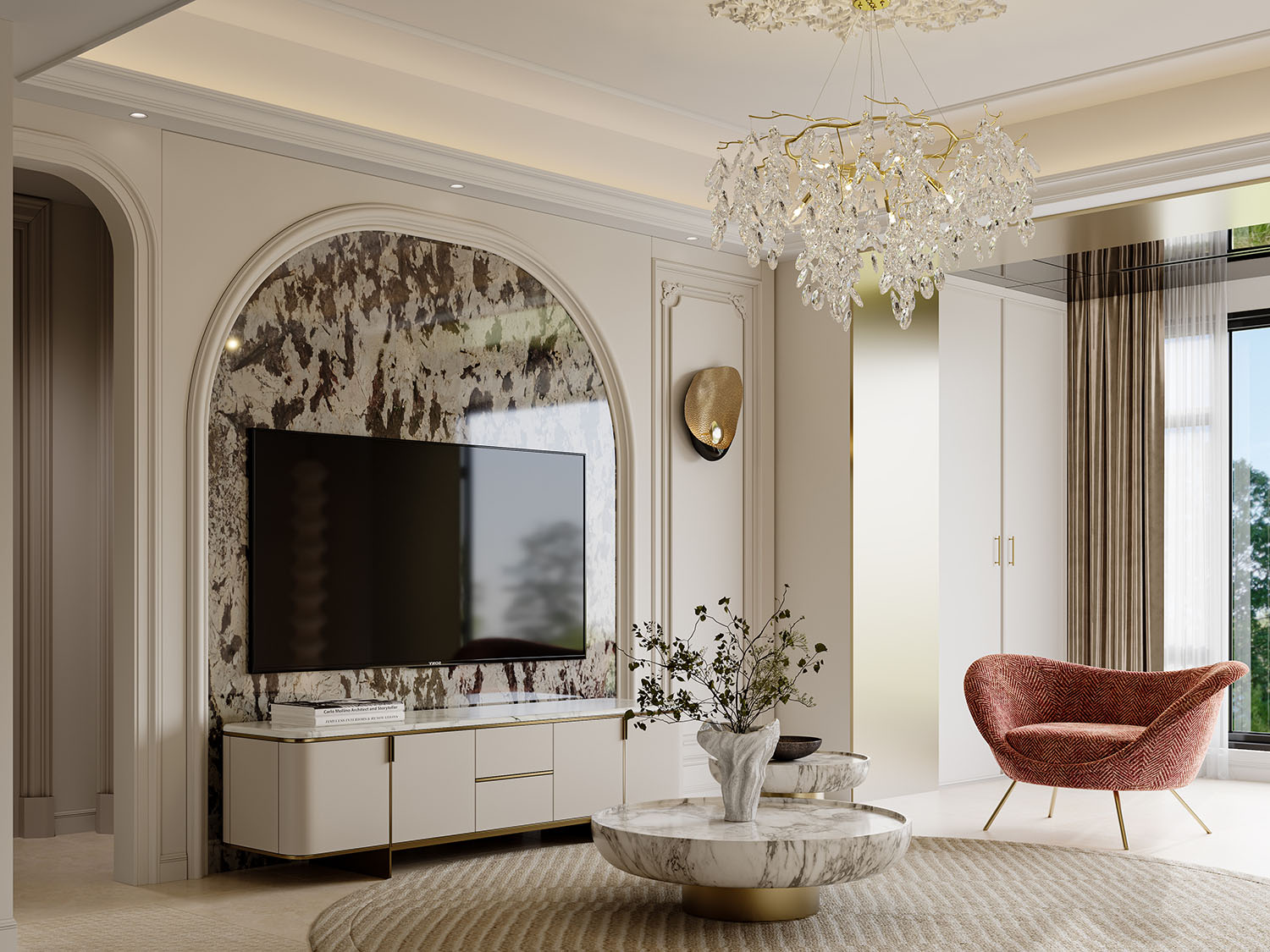 月亮灣壹號裝修,大平層裝修