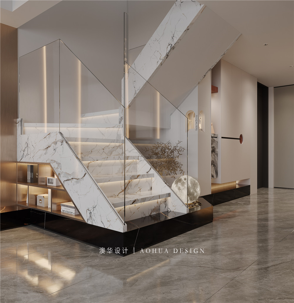 禹洲新希望·雍禧蘭臺裝修,現(xiàn)代輕奢風(fēng)格