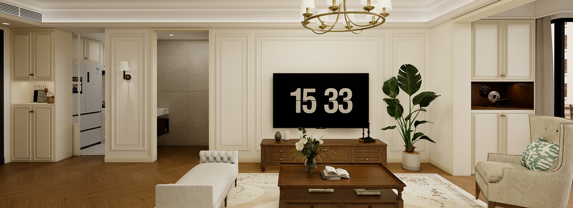 美聯城仕裝修,美式風格