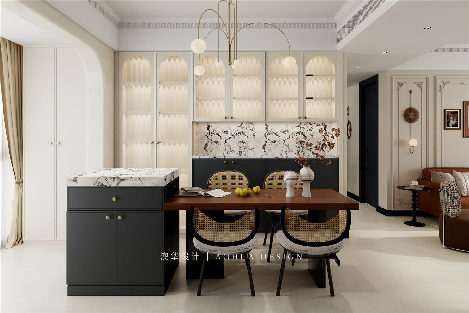 漢口澎拜城裝修,法式復古風格