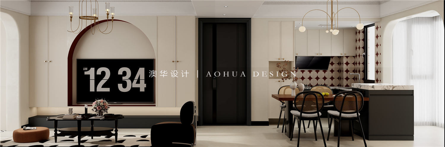 漢口澎拜城裝修,法式復古風格