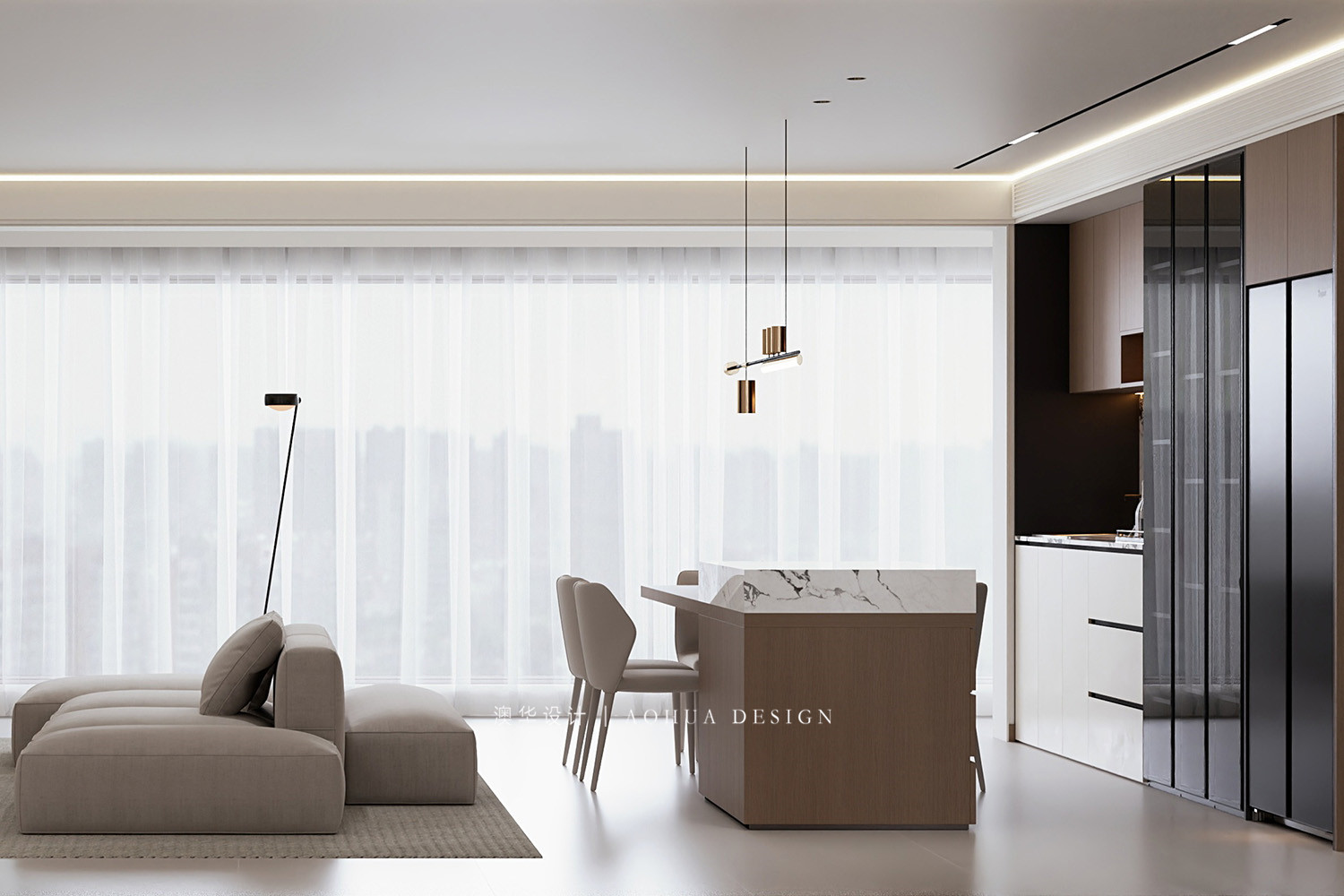 美聯奧公館裝修,現代風格裝修