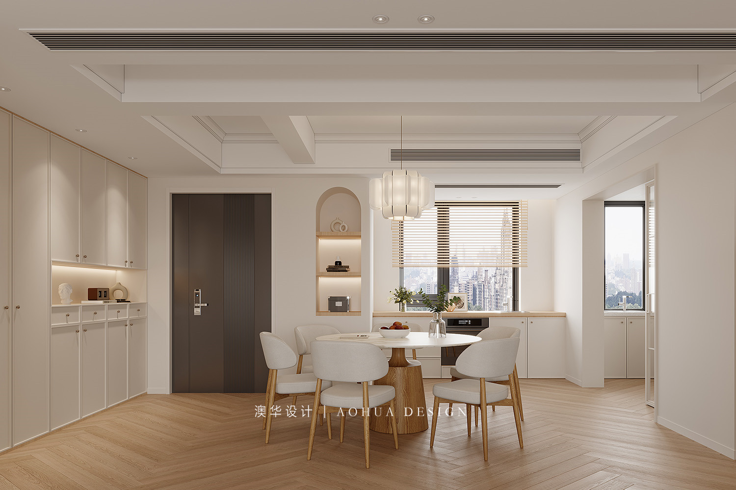 大戶(hù)型裝修,原木風(fēng)裝修