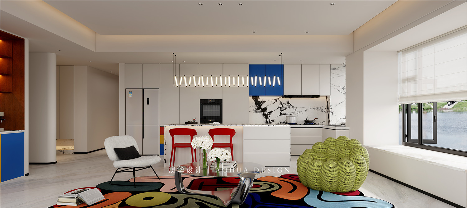 大戶型裝修,孟菲斯風(fēng)格