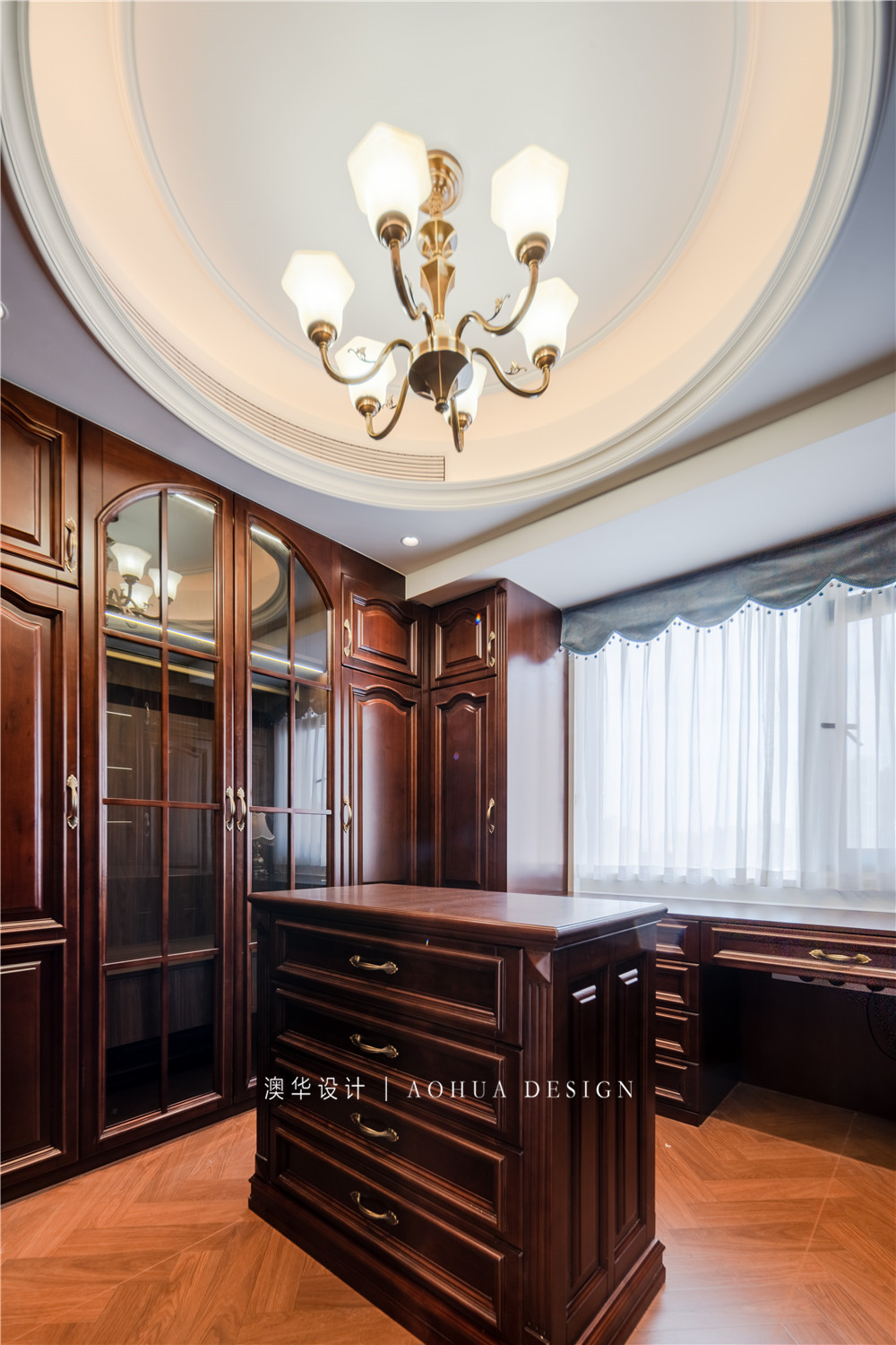 金地圣愛米倫裝修,美式復古風格