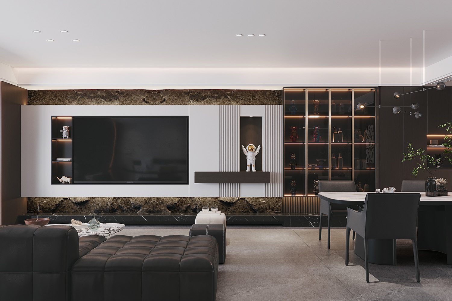 華僑城歡樂天際裝修,大平層裝修