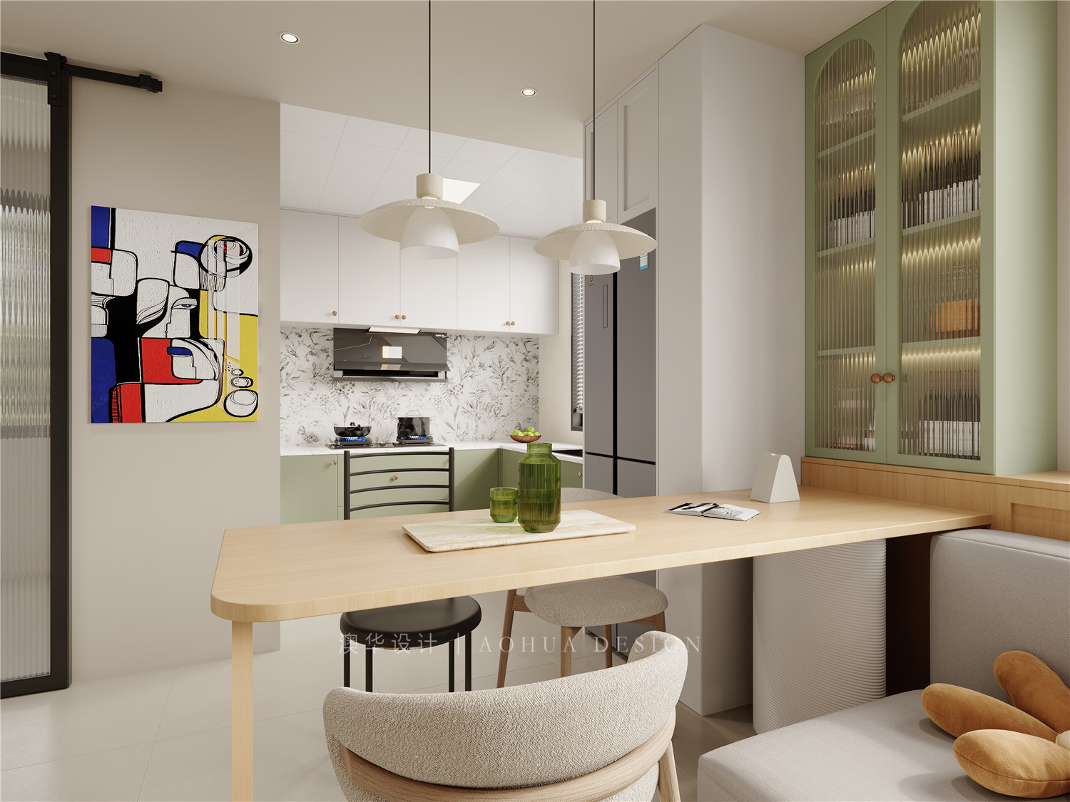 舊房改造,奶油風裝修