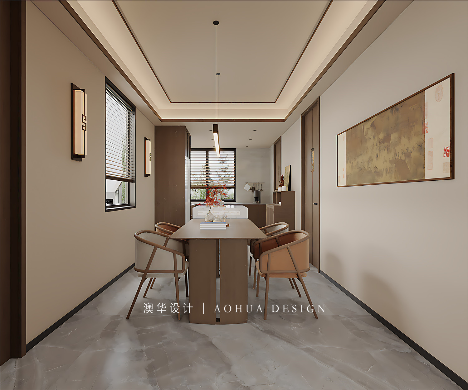 新中式風格,老房翻新