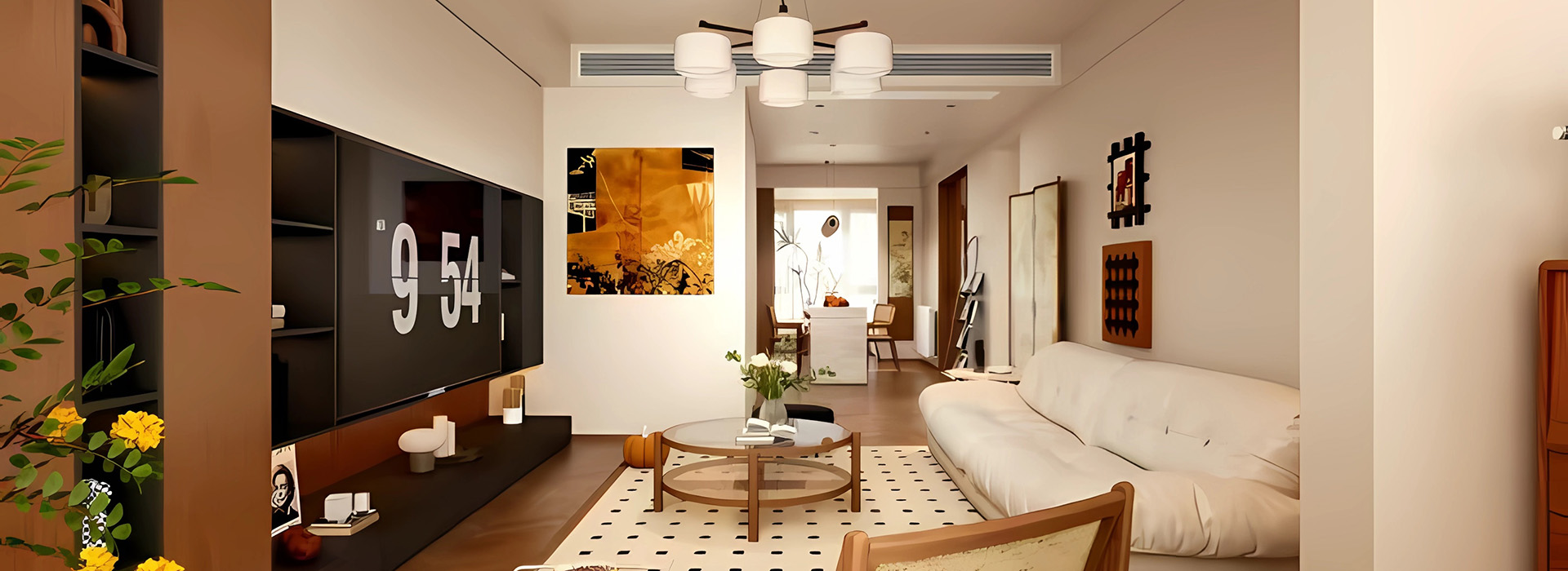 南國明珠裝修,中古風裝修