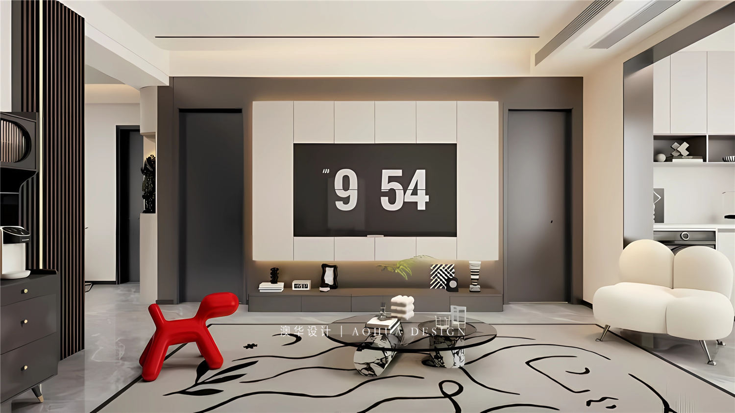 現代輕奢風格,武漢室內設計