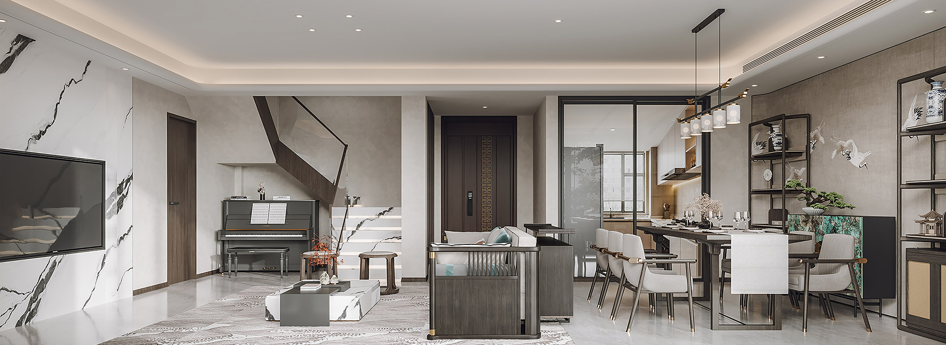 孔雀城江瀾賦裝修,別墅裝修設計