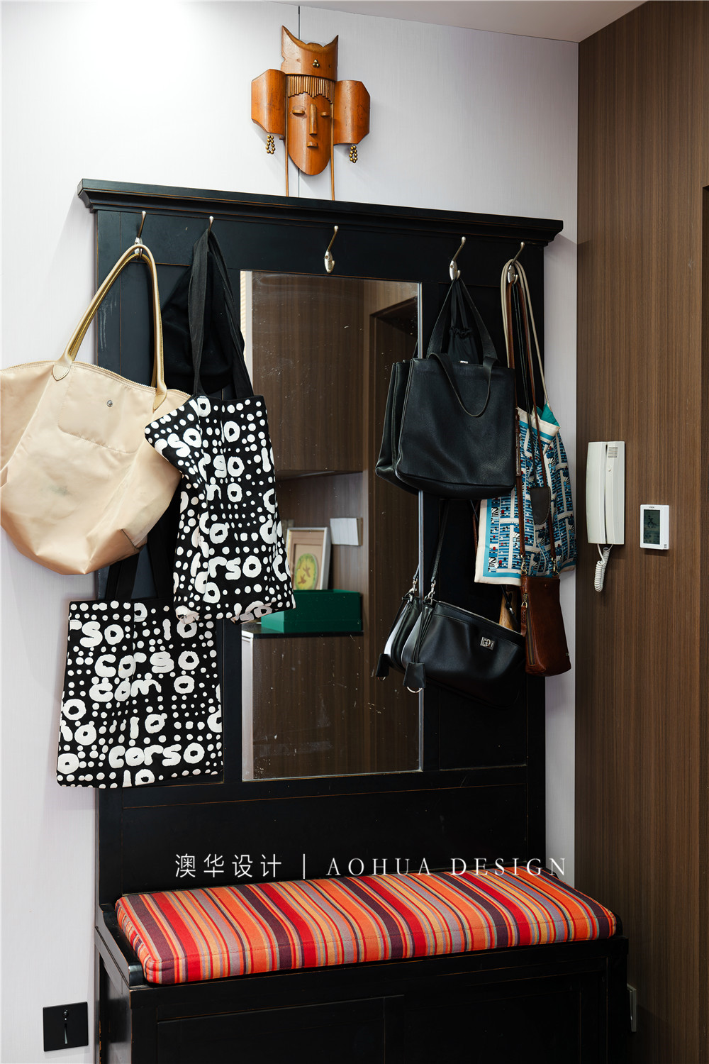 同馨花園二期裝修,現代中古風格