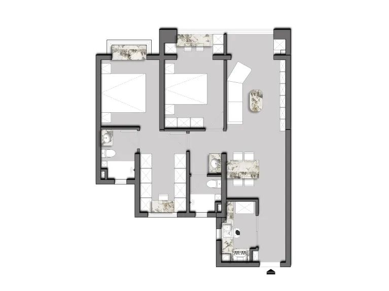 城建信達后湖里106㎡