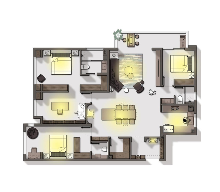 城投聯投江南岸170㎡