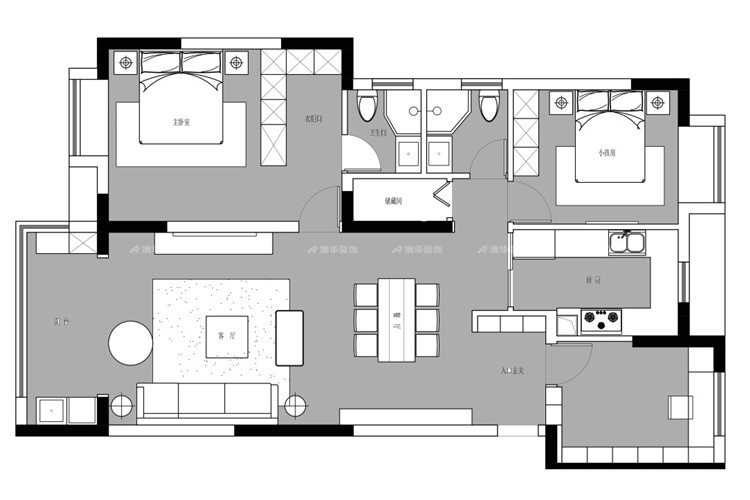融創和平中心125㎡