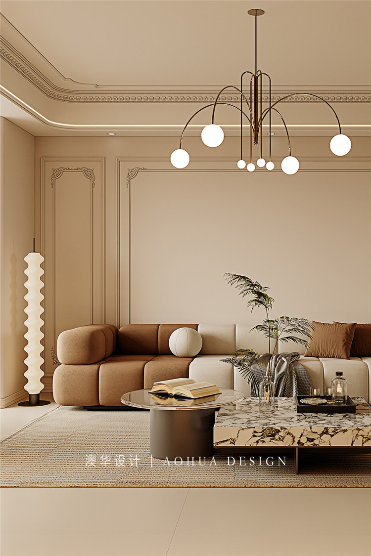 華發外灘首府190㎡輕法式