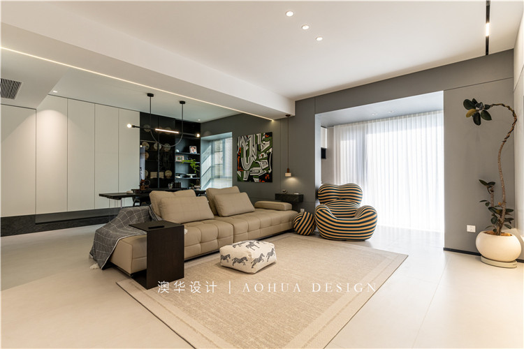 澳華裝飾,橫梁設計,承重柱設計,裝修設計,室內設計