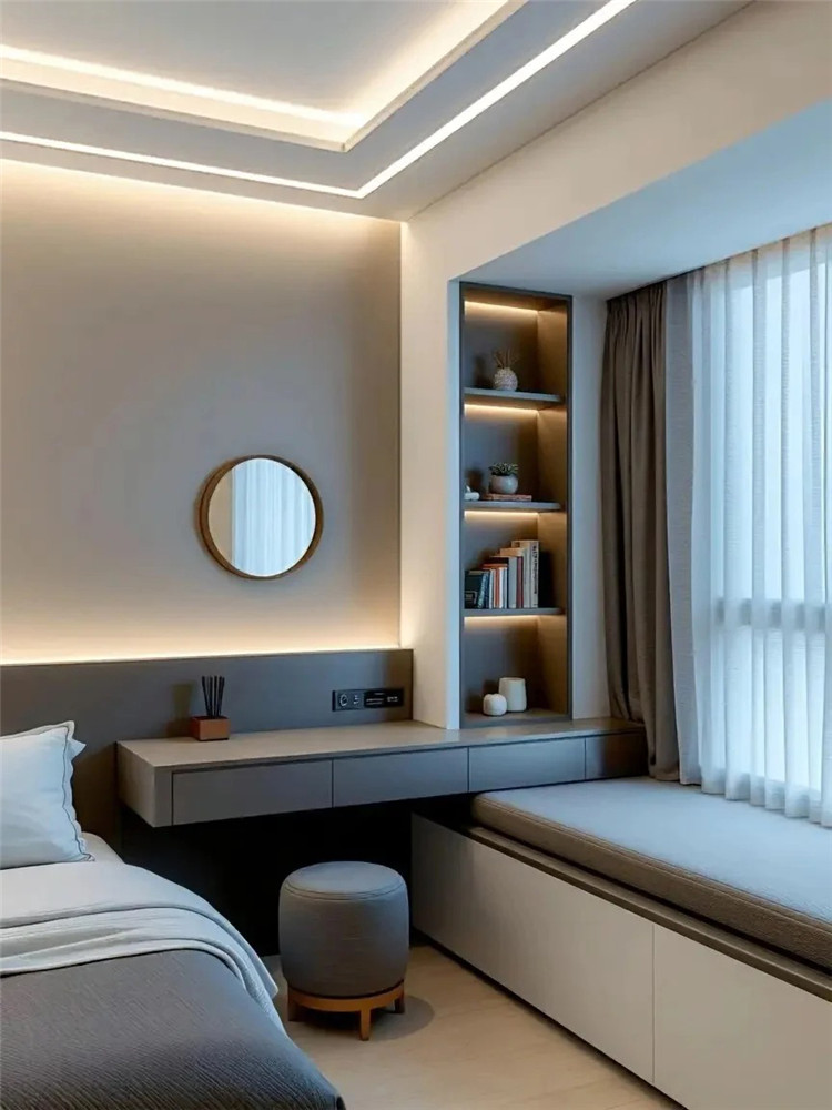 臥室裝修,收納設計