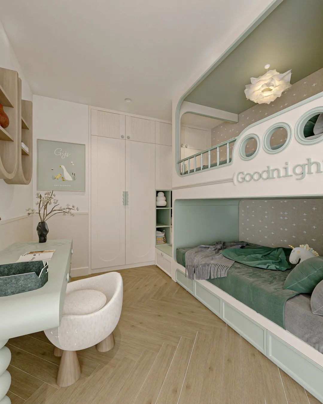 兒童房裝修,兒童房設計,武漢室內設計